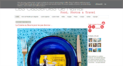 Desktop Screenshot of lescasserolesdenawal.fr